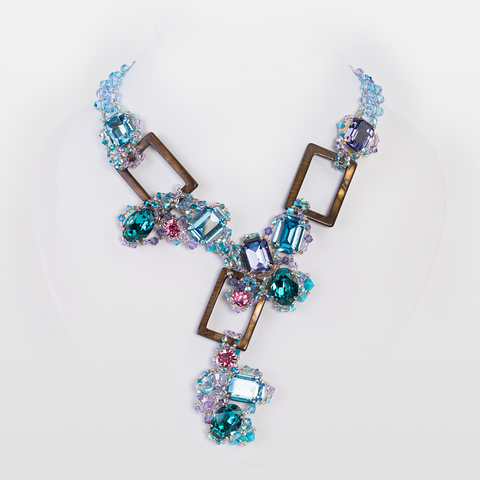Korino I - Azure Gem Neckpiece