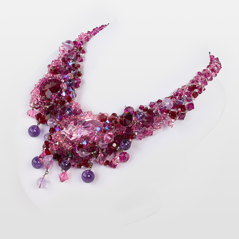 Korino I - Purple Gem Neckpiece