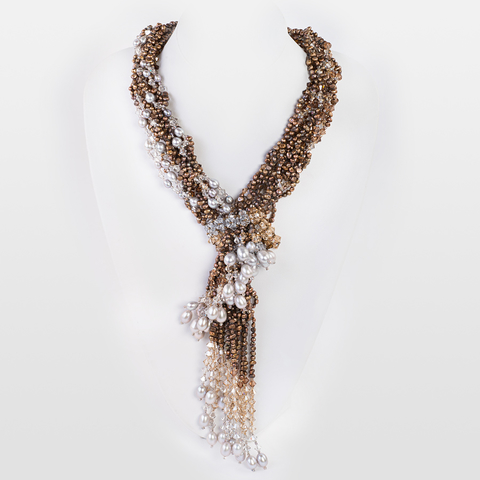 Korino I - Golden Elegance Neckpiece